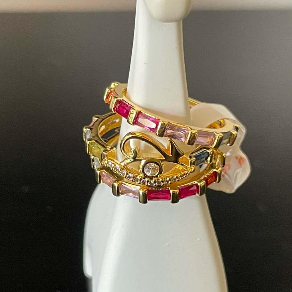 Bp Eye Of Horus Yellow Gold Rings